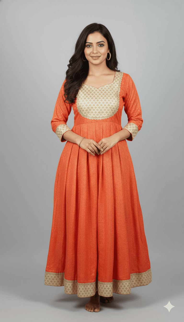 Banarasi Anarkali Suit